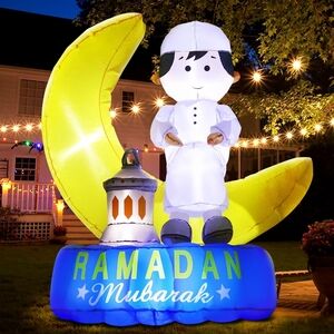 6FT Inflatable Ramadan Moon Decorations